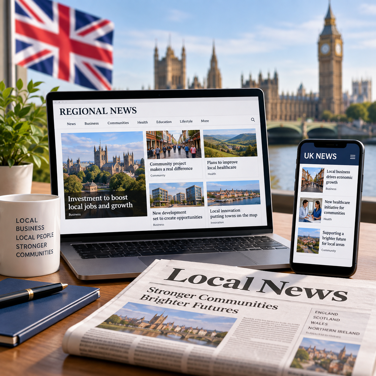 UK Regional Media Distribution